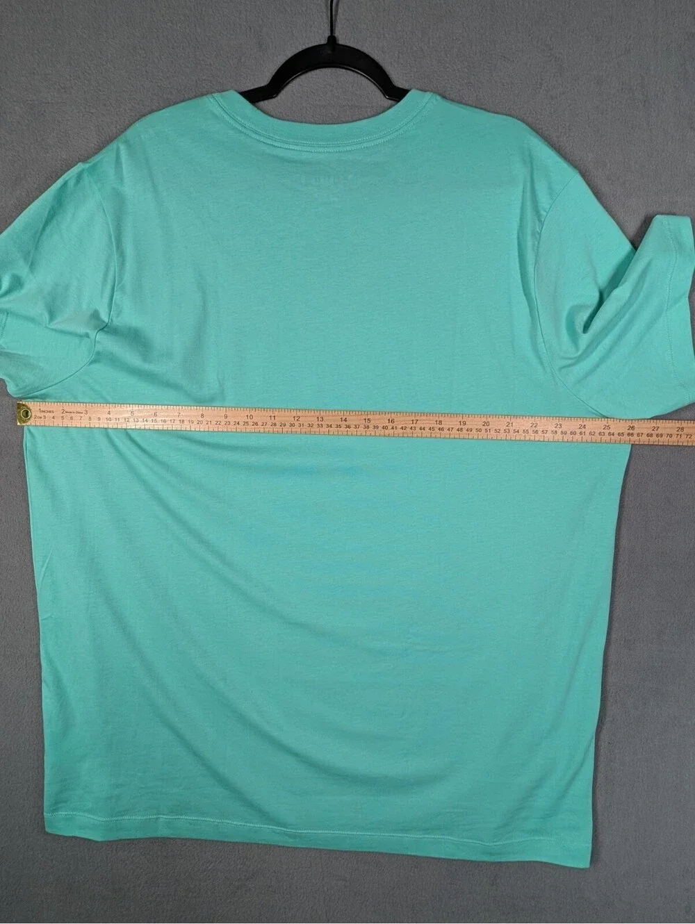 Jordan Mens XXL Aqua White Script Logo Graphic T Shirt Athletic Streetwear